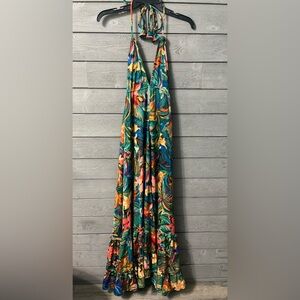 Vici Multicolor Tropical Maxi Dress